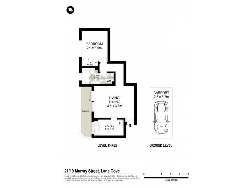 21/19 Murray Street, Lane Cove NSW 2066 Floorplan