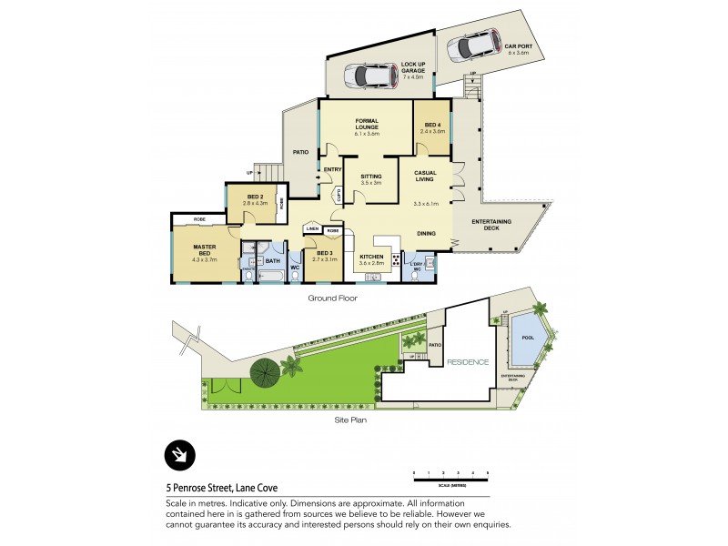 5 Penrose Street, Lane Cove NSW 2066 Floorplan