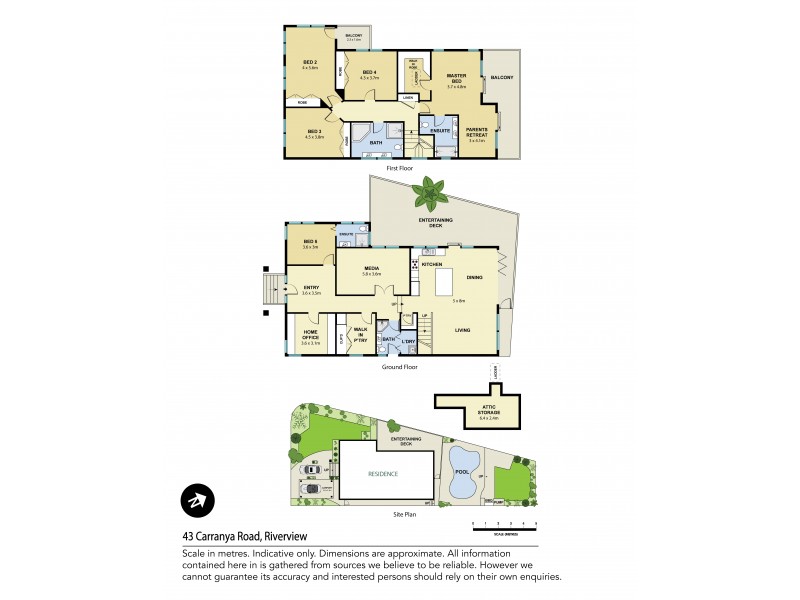 43 Carranya Road, Riverview NSW 2066 Floorplan