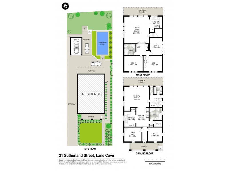 21 Sutherland Street, Lane Cove NSW 2066 Floorplan