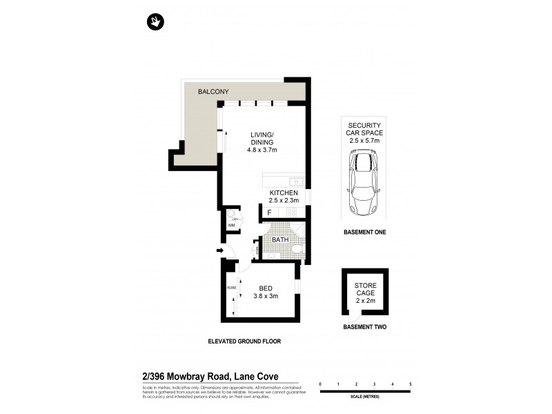 2/396 Mowbray Road, Lane Cove NSW 2066 Floorplan
