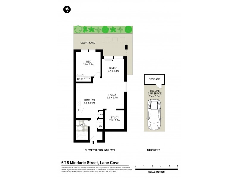 6/15 Mindarie Street, Lane Cove NSW 2066 Floorplan