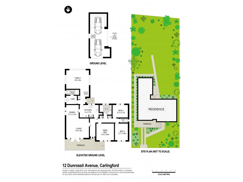 12 Dunrossil Avenue, Carlingford NSW 2118 Floorplan