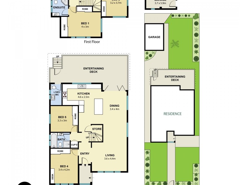 215 Burns Bay Road, Lane Cove NSW 2066 Floorplan