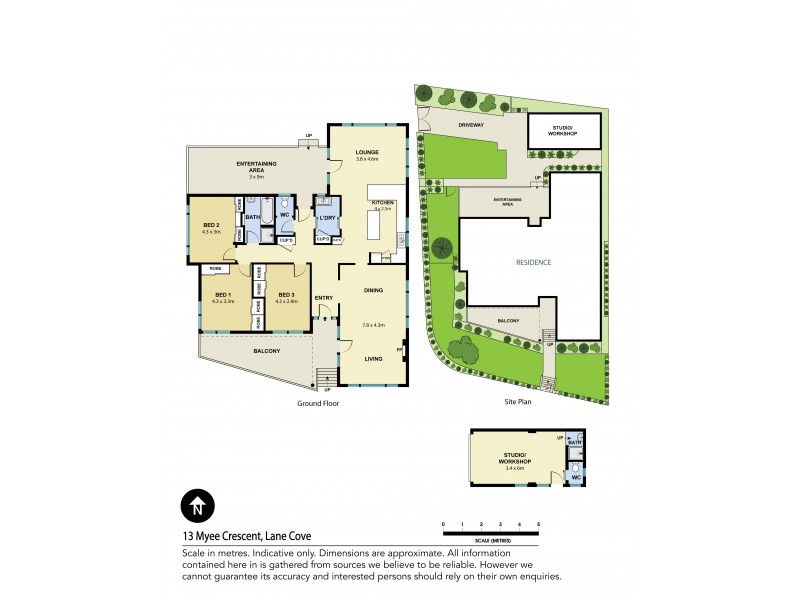 13 Myee Crescent, Lane Cove NSW 2066 Floorplan
