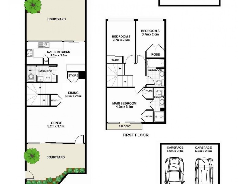 12/42 Cope Street, Lane Cove NSW 2066 Floorplan