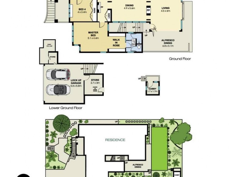 14 Angus Avenue, Lane Cove NSW 2066 Floorplan