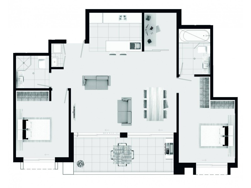 B509/7-13 Centennial Avenue, Lane Cove NSW 2066 Floorplan