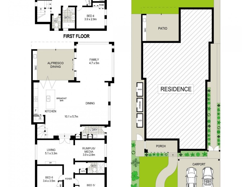 13 Campbell Avenue, Lane Cove NSW 2066 Floorplan