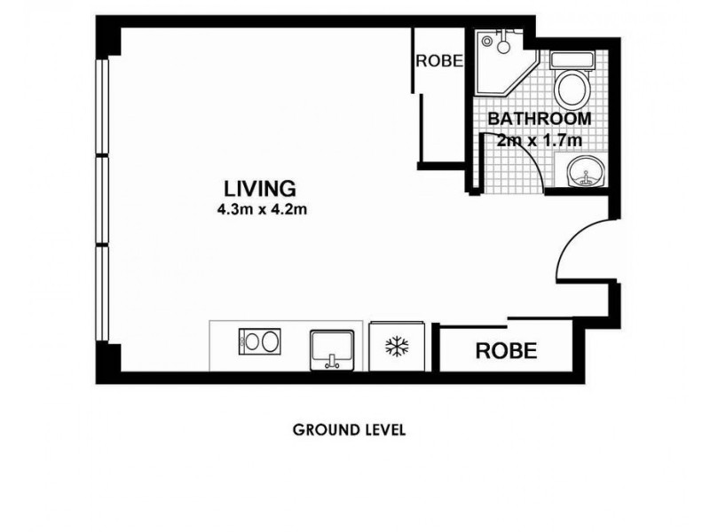 402/284 Pacific Highway, Greenwich NSW 2065 Floorplan