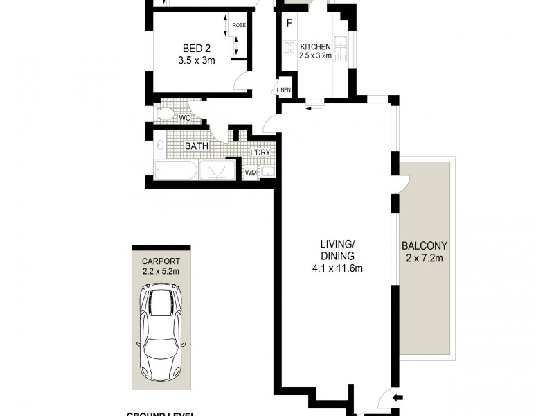 9/19 Ralston Street, Lane Cove NSW 2066 Floorplan
