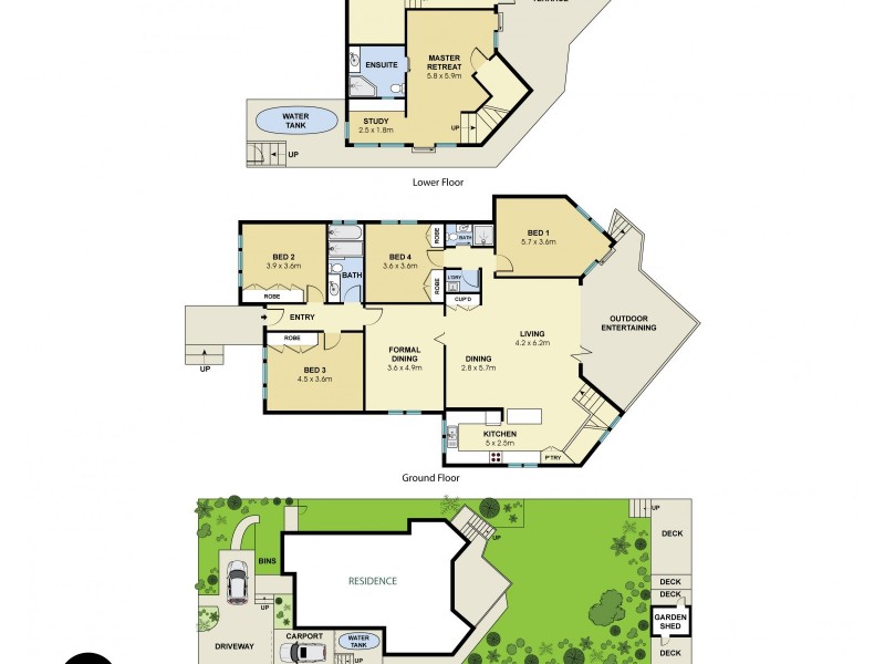 44 Wood Street, Lane Cove NSW 2066 Floorplan
