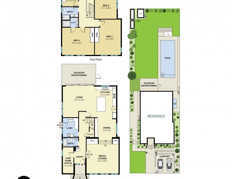 40 Romani Avenue, Riverview NSW 2066 Floorplan