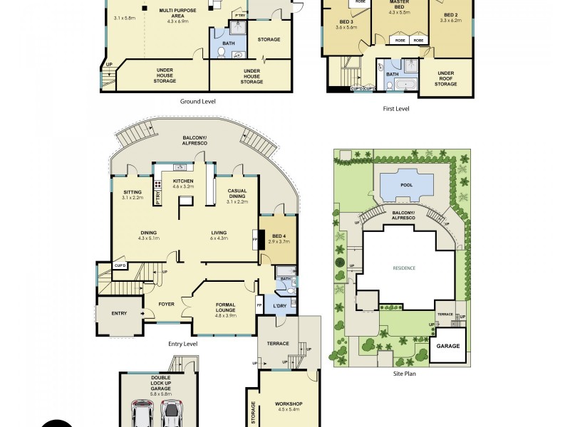 18 Lucretia Avenue, Longueville NSW 2066 Floorplan