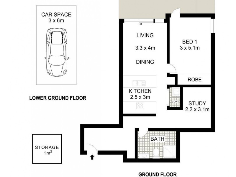 3/31 Mindarie Street, Lane Cove NSW 2066 Floorplan