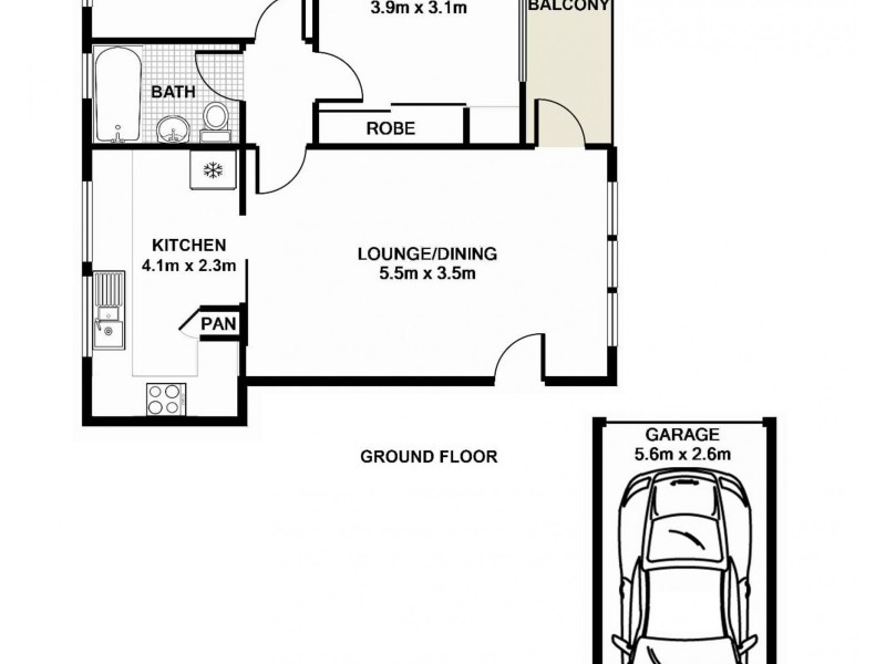 11/101 Burns Bay Road, Lane Cove NSW 2066 Floorplan