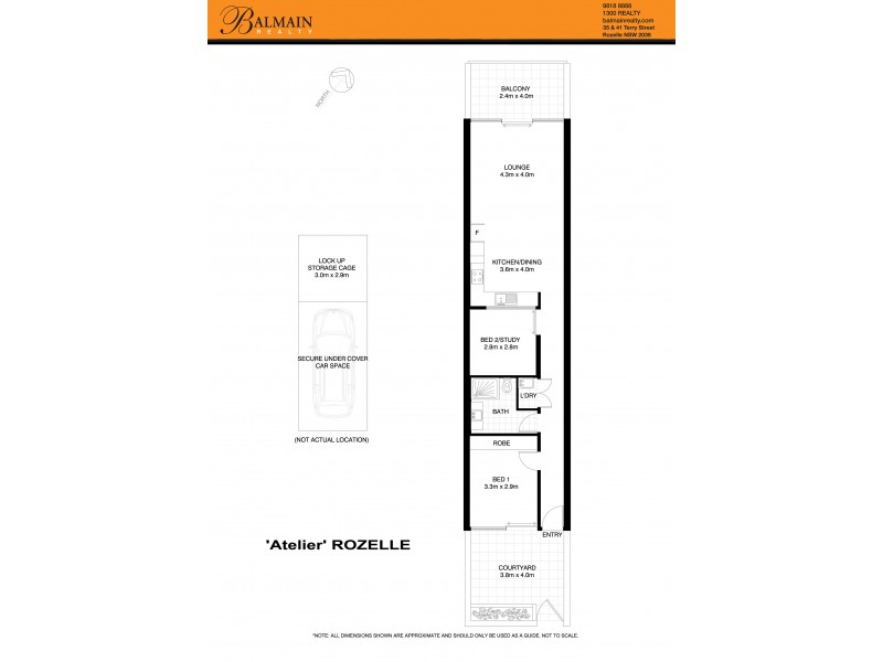 43 Terry Street, Rozelle NSW 2039 Floorplan
