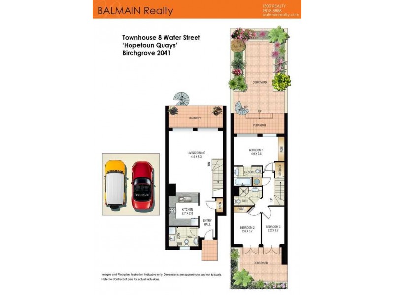 8 Water Street, Birchgrove NSW 2041 Floorplan
