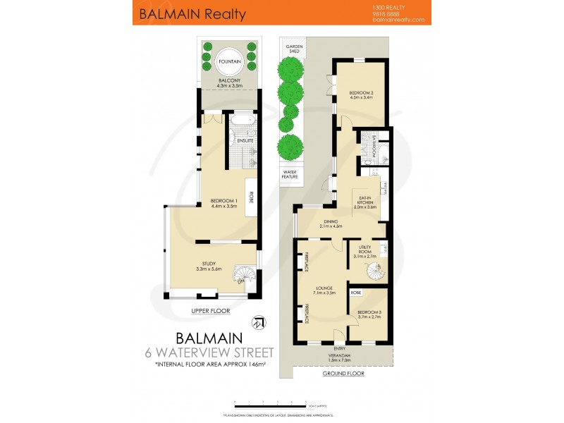 6 Waterview Street, Balmain NSW 2041 Floorplan