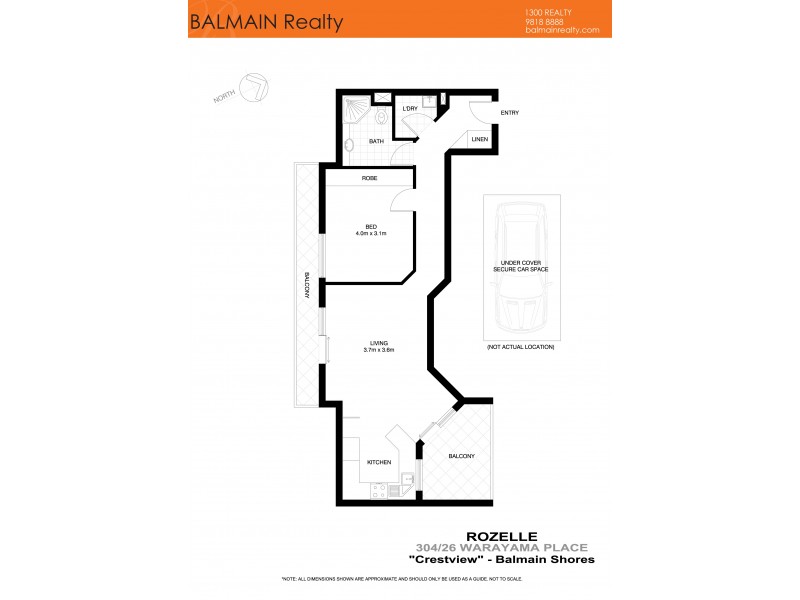 26 Warayama Place, Rozelle NSW 2039 Floorplan