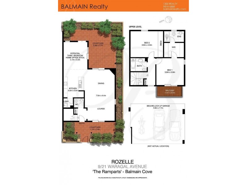 9/21 Waragal Avenue, Rozelle NSW 2039 Floorplan