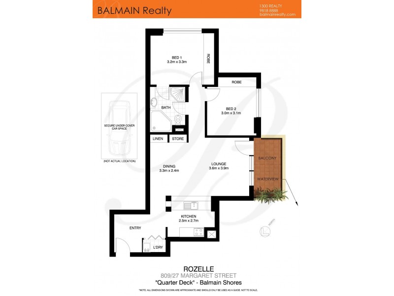 27 Margaret Street, Rozelle NSW 2039 Floorplan