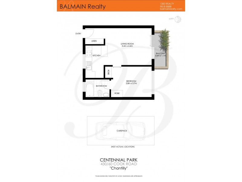 60 Cook Road, Centennial Park NSW 2021 Floorplan