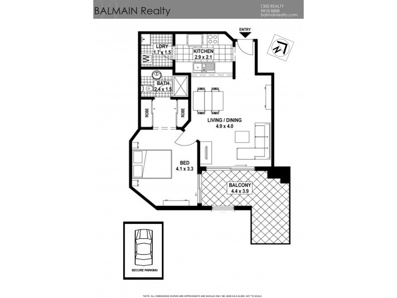 30 Warayama Place, Rozelle NSW 2039 Floorplan