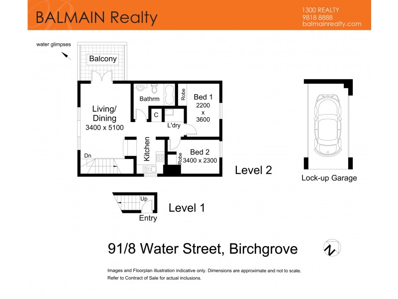 8 Water Street, Birchgrove NSW 2041 Floorplan