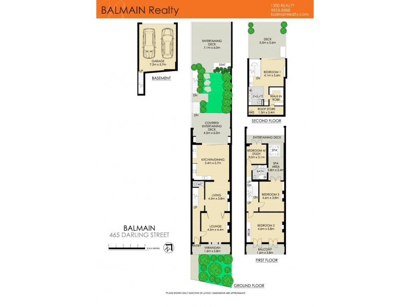 465 Darling Street, Balmain NSW 2041 Floorplan