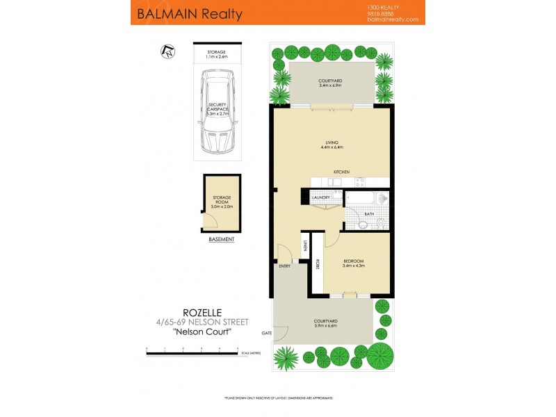 4/65-69 Nelson Street, Rozelle NSW 2039 Floorplan