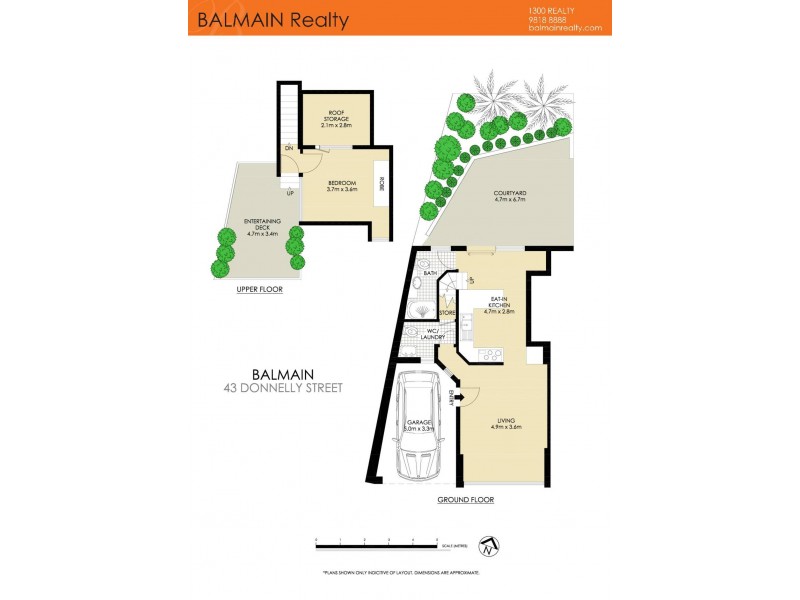 43 Donnelly Street, Balmain NSW 2041 Floorplan