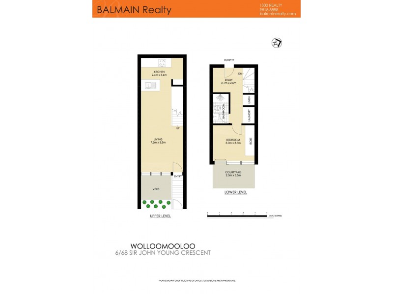 6/68 Sir John Young Crescent, Woolloomooloo NSW 2011 Floorplan