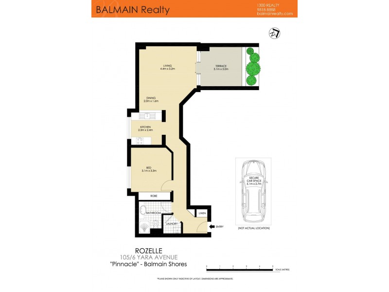 105/6 Yara Avenue, Rozelle NSW 2039 Floorplan