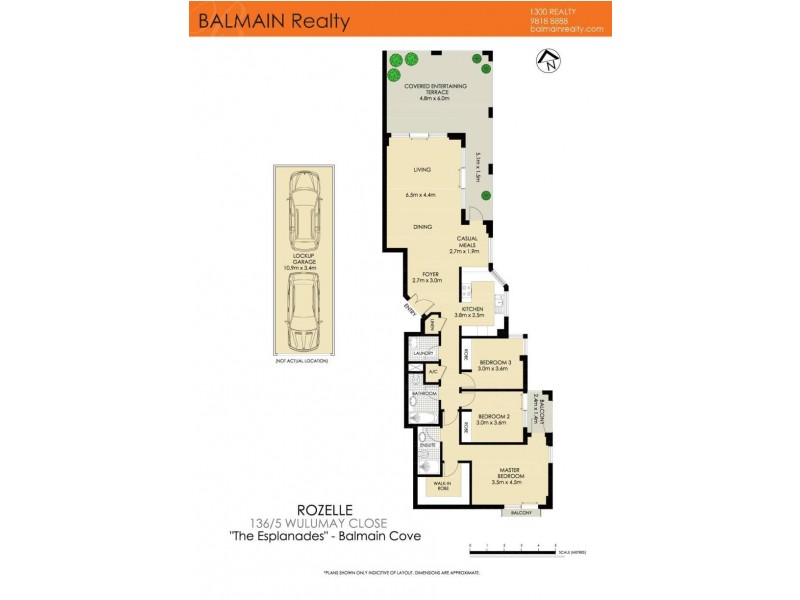 136/5 Wulumay Close, Rozelle NSW 2039 Floorplan