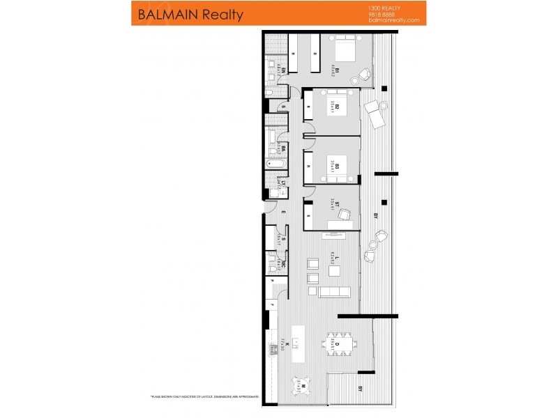 3 Nagurra Street, Rozelle NSW 2039 Floorplan