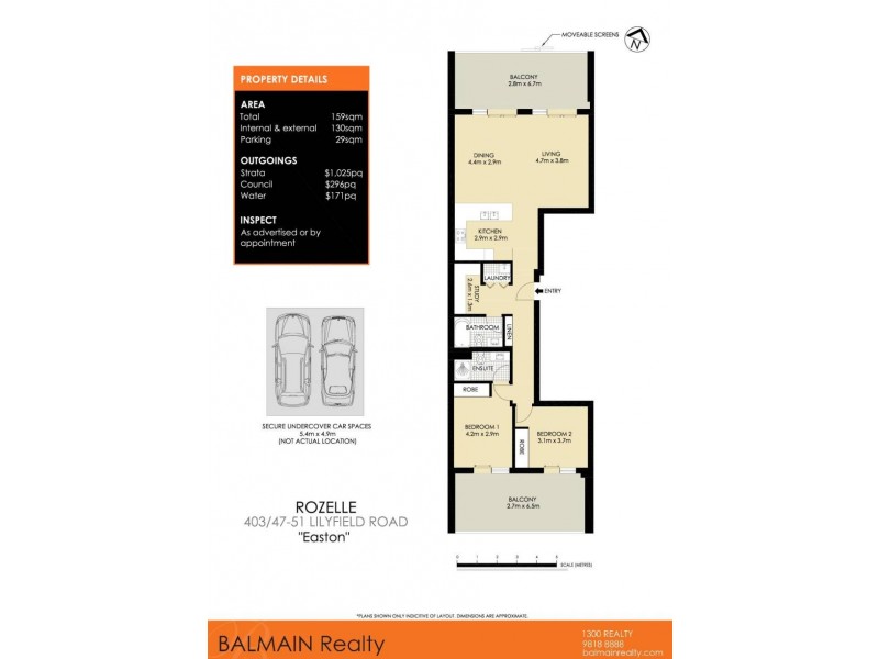 403/47-51 Lilyfield Road, Rozelle NSW 2039 Floorplan