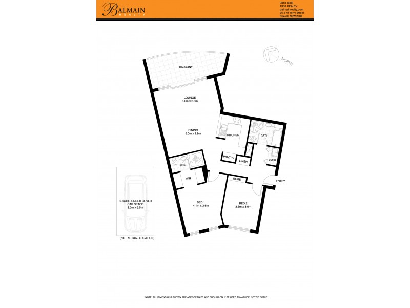 13 Warayama Place, Rozelle NSW 2039 Floorplan