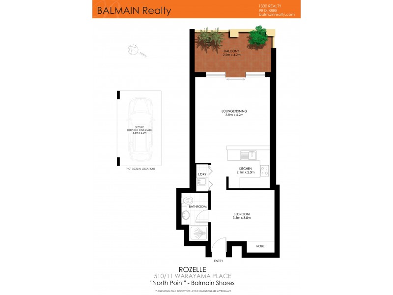 11 Warayama Place, Rozelle NSW 2039 Floorplan