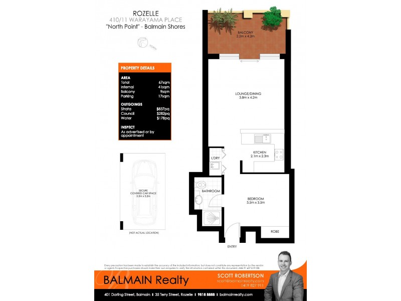 11 Warayama Place, Rozelle NSW 2039 Floorplan