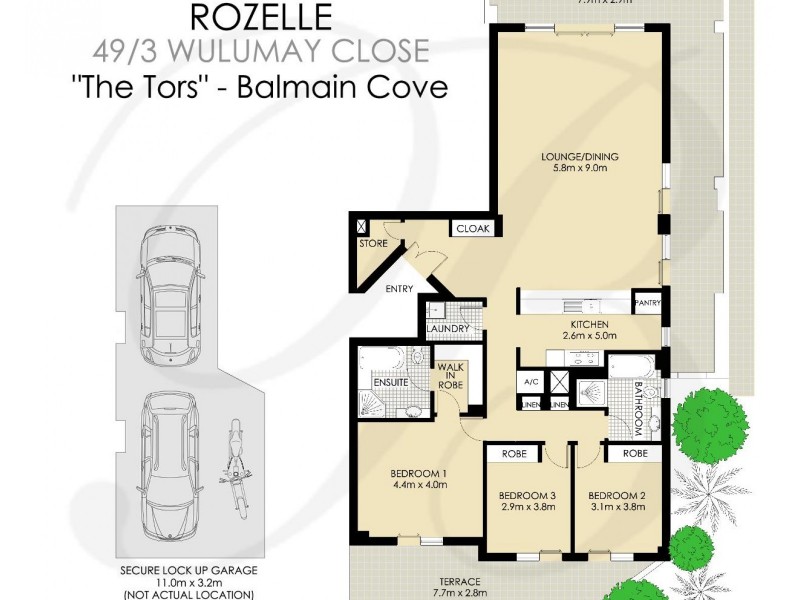 Rozelle NSW 2039 Floorplan