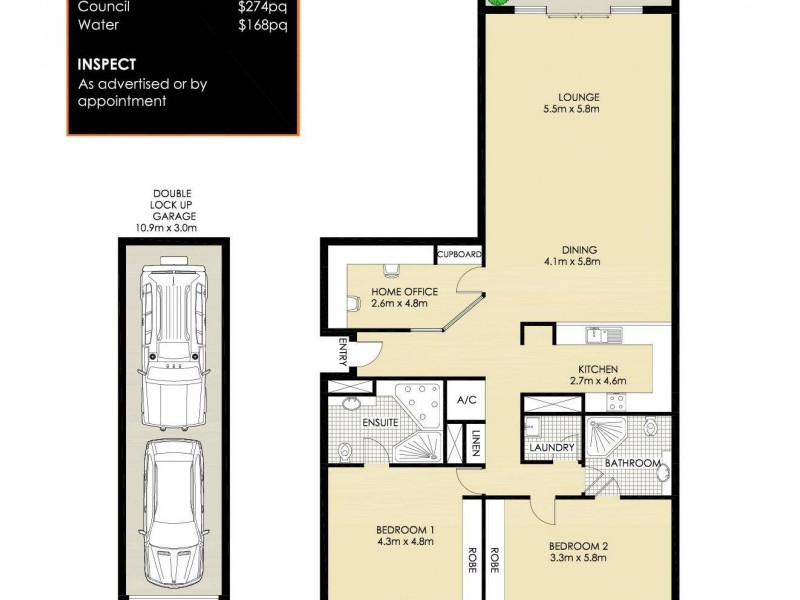 114/5 Wulumay Close, Rozelle NSW 2039 Floorplan