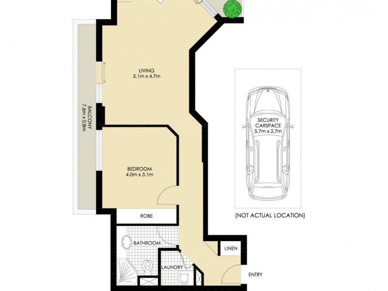 305/8 Yara Avenue, Rozelle NSW 2039 Floorplan