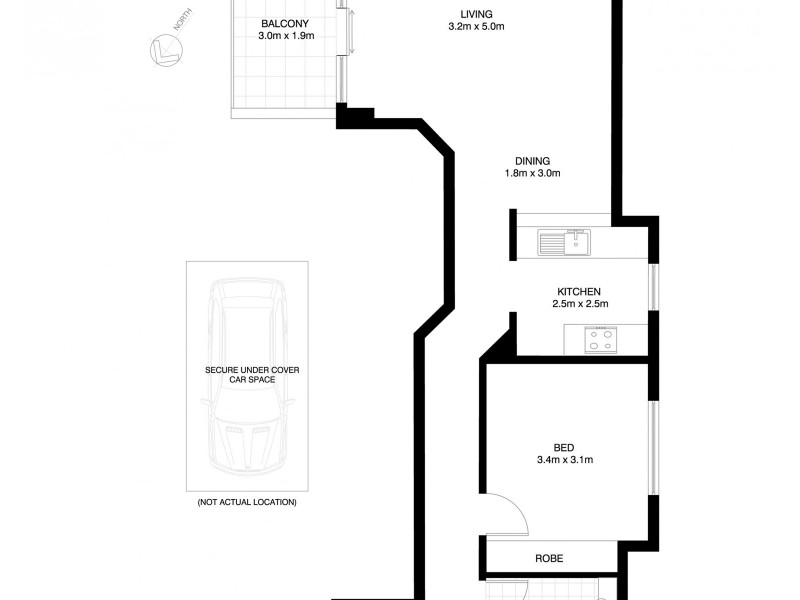 205/6 Yara Avenue, Rozelle NSW 2039 Floorplan
