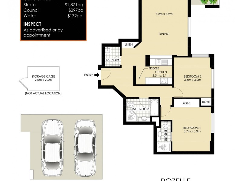 Level 5/13 Warayama Place, Rozelle NSW 2039 Floorplan
