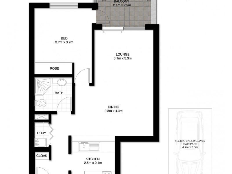 Level 10/27 Margaret Street, Rozelle NSW 2039 Floorplan