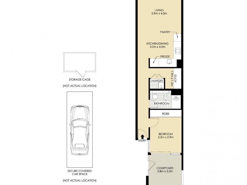 Level G/3 Nagurra Place, Rozelle NSW 2039 Floorplan