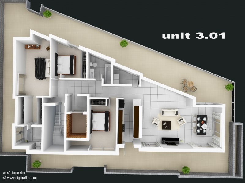 Unit 3.01/374 Rocky Point Road, Sans Souci NSW 2219