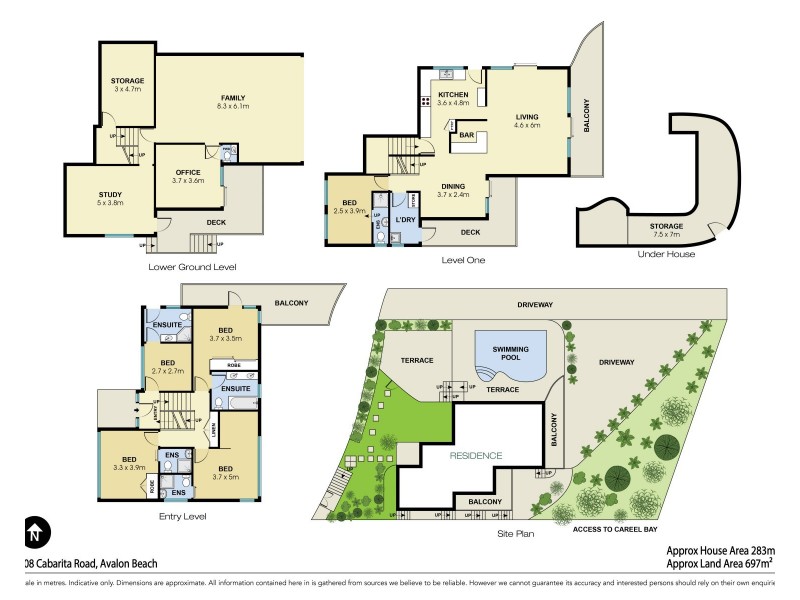 108 Cabarita Road, Avalon Beach NSW 2107 Floorplan