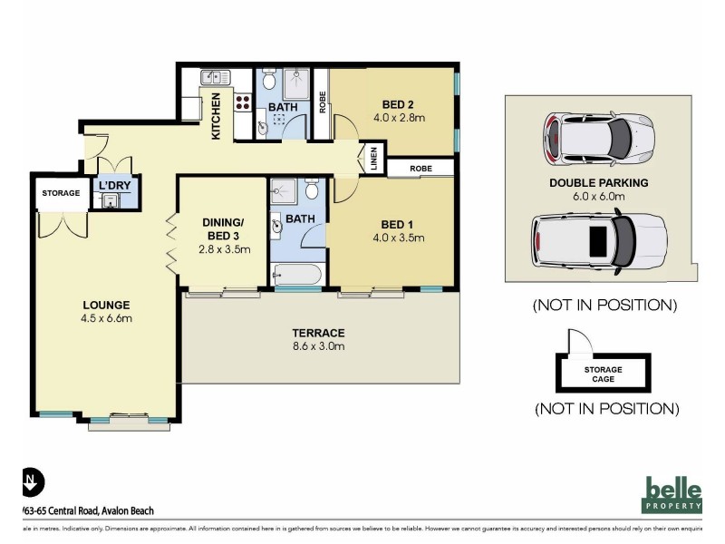 8/63-65 Central Road, Avalon Beach NSW 2107 Floorplan